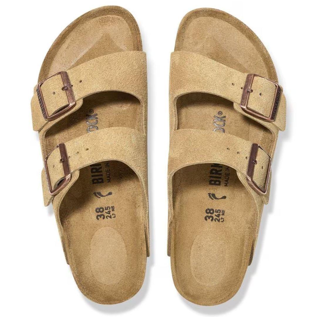 Birkenstock Women's Arizona Suede Leather Sandal